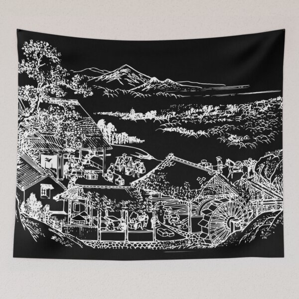 Item preview, Village landscape designed and sold by MisoraA.