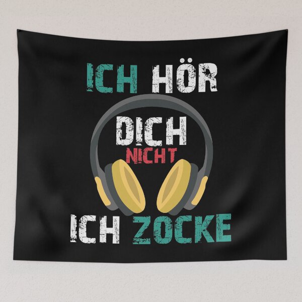 Item preview, I don't hear you gaming gamer headset gamer designed and sold by blikonie.