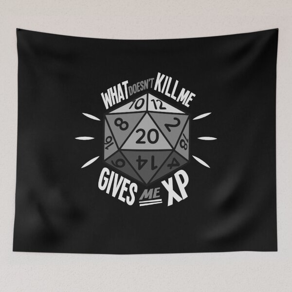 Item preview, What doesn't kill me gives me XP designed and sold by jonnyhoff.