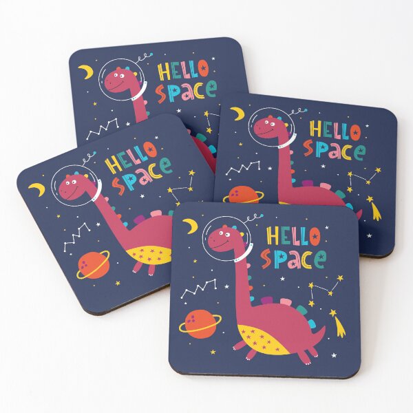Item preview, Funny dinosaur in space. Dinosaur astronaut. designed and sold by IrinaOstapenko.