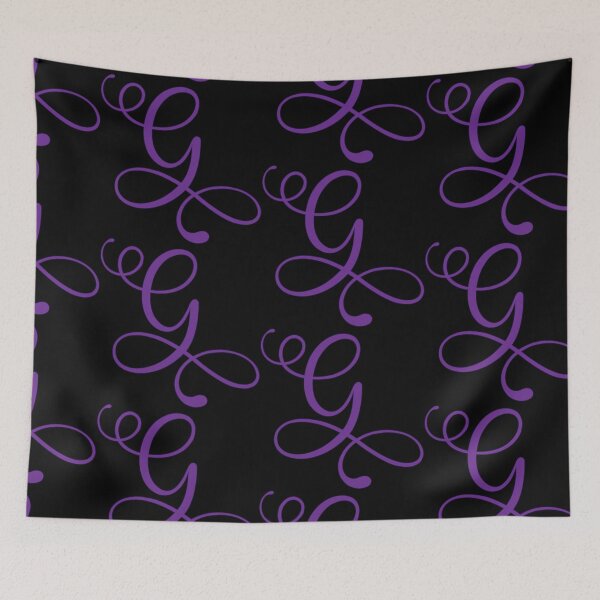 Item preview, Monogrammed Letter G in Purple  designed and sold by PurpleAdventure.