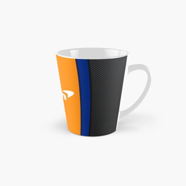 Mclaren f1 logo and leather design Tall Mug