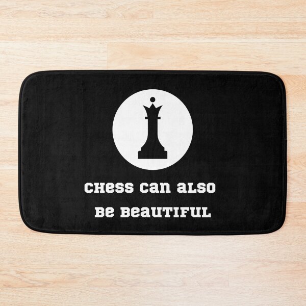 Item preview, Chess Can Be Beautiful - A Queen's Gambit Quote designed and sold by ecdato.