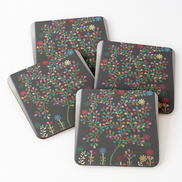 Item preview, Indian delicate art, vibrant colors, spring flowers designed and sold by Prashant0206.