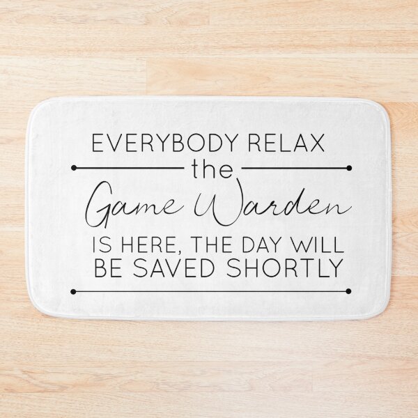 Item preview, Relax Game Warden is here designed and sold by Teelogic.