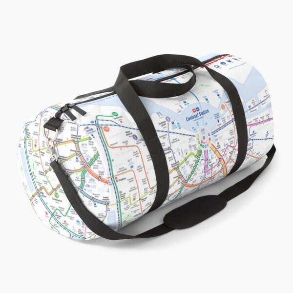Item preview, Amsterdam Transport Map designed and sold by KALEIDOSCOPE UK.
