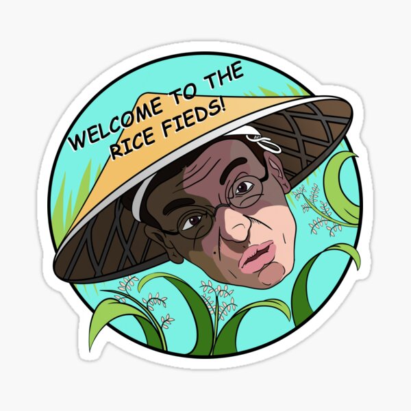 "Filthy Frank to Rice Fields" Sticker for Sale by CheLegnooo Redbubble