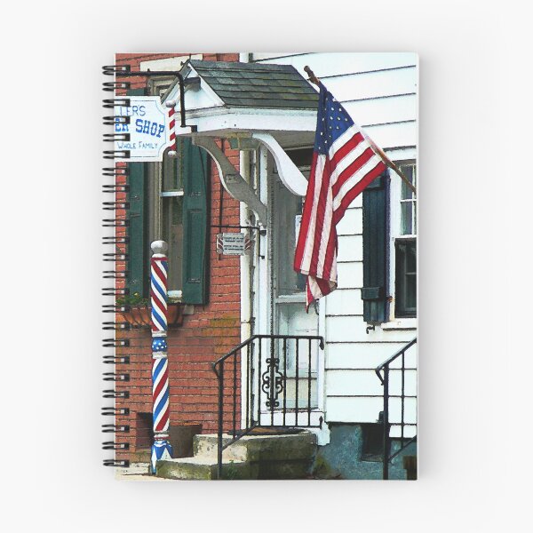 Item preview, Barber Shop Entrance designed and sold by Susan Savad.