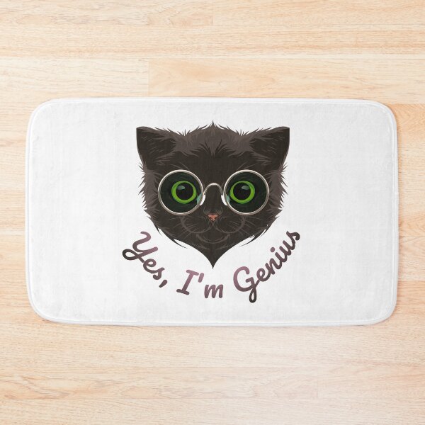 Item preview, Cat lover - Yes, I'm genius cat designed and sold by 397HOUSE Your happy time.