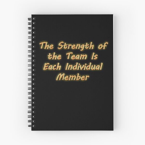 Item preview, The Strength of the Team Is Each Individual Member designed and sold by Tifychest.