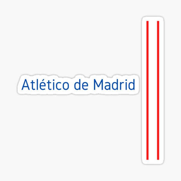 Atlético de Madrid España Pegatina