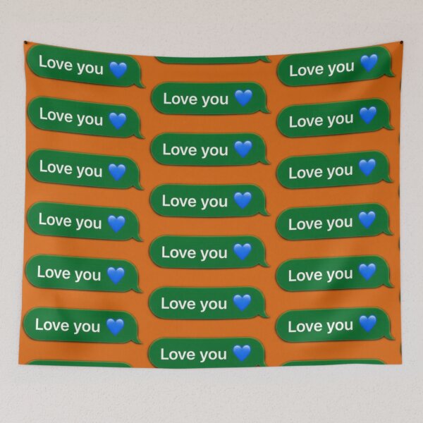 Item preview, Love you , message on whatsapp designed and sold by Ladyvml.
