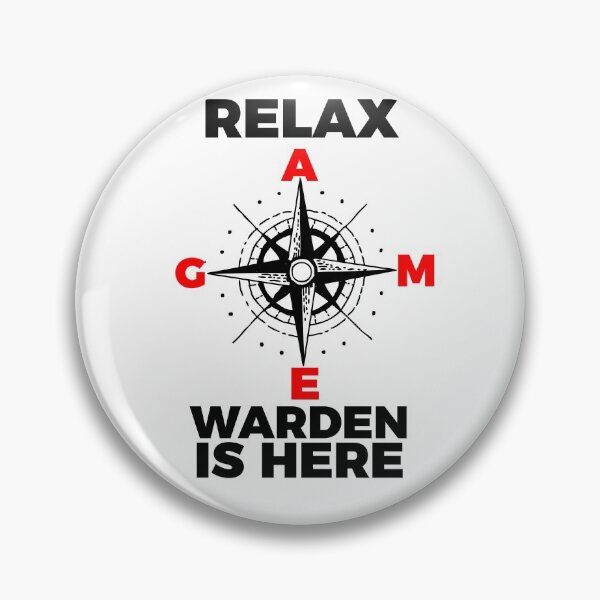 Item preview, Relax Game Warden is here designed and sold by Teelogic.