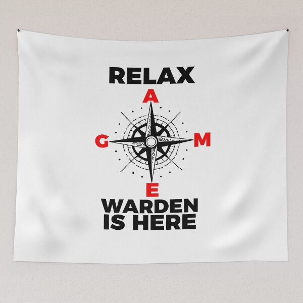Item preview, Relax Game Warden is here designed and sold by Teelogic.