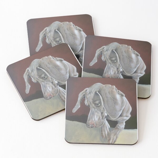 Item preview, Weimaraner - those cute big ears designed and sold by ArtyMarksArt.