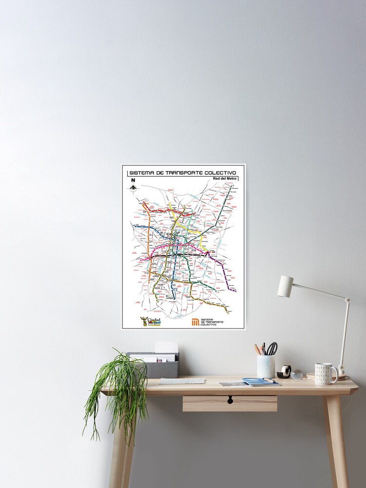 Poster City Redbubble | Linkbekka Map\