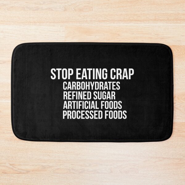 Item preview, Stop Eating Crap designed and sold by stevenwoodcock.