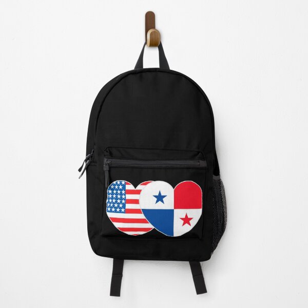 Item preview, Panama and USA Flag Twin Heart for Panamian Americans Panamanian Patriotic designed and sold by Svo-.