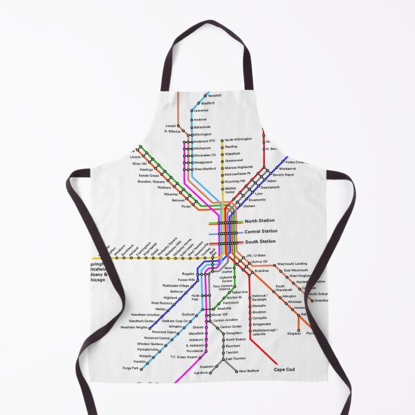 Item preview, New York and beyond area Transport Map designed and sold by KALEIDOSCOPE UK.
