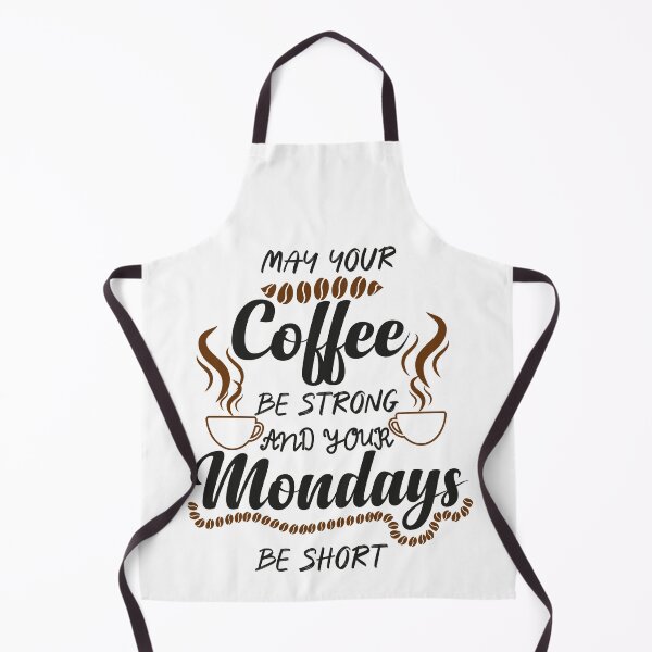 Item preview, MAY COFFEE BE STRONG AND YOUR MONDAYS BE SHIRT designed and sold by ADAMYASS.
