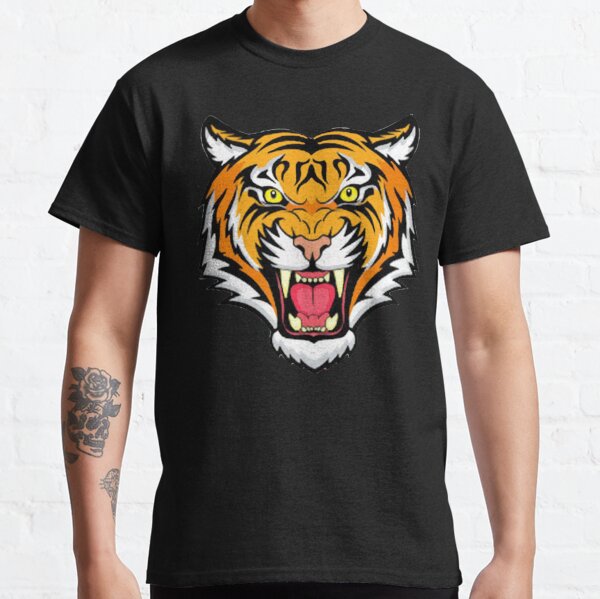 Gucci tiger fashion head t shirt