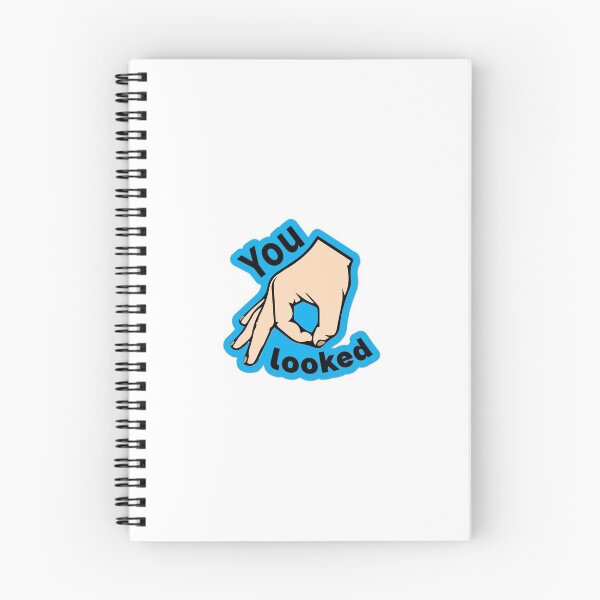 Item preview, You Looked sticker designed and sold by Zaidsinki.