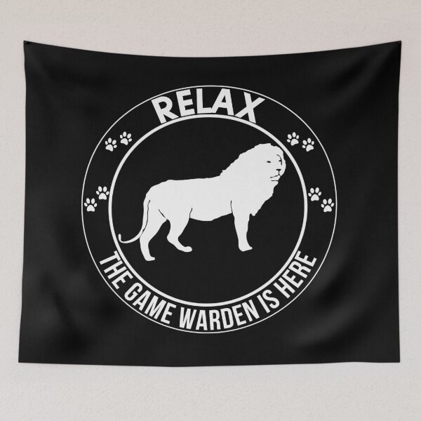 Item preview, Relax Game Warden is here designed and sold by Teelogic.