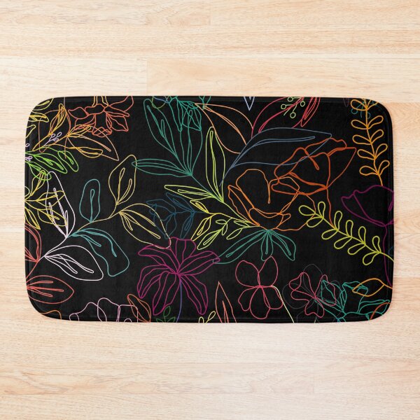 Item preview, Colorful Neon Floral Patterns designed and sold by casualism.