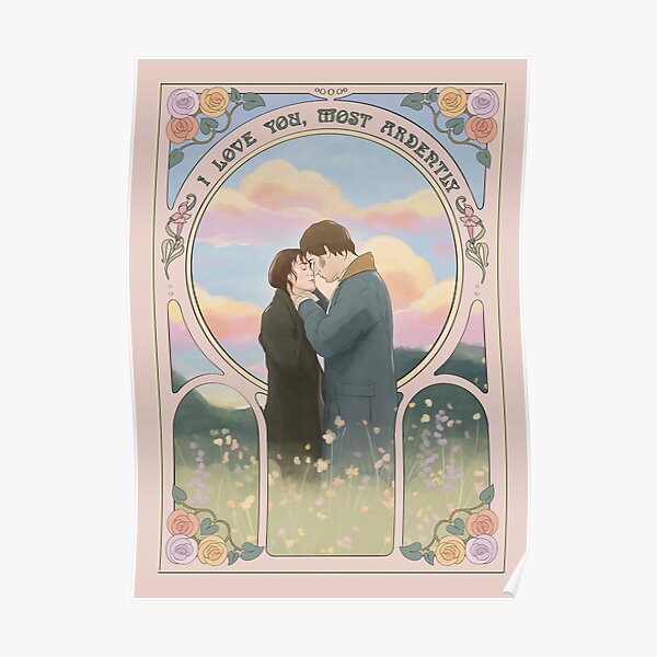 Pride and Prejudice " love you, most ardently" Poster