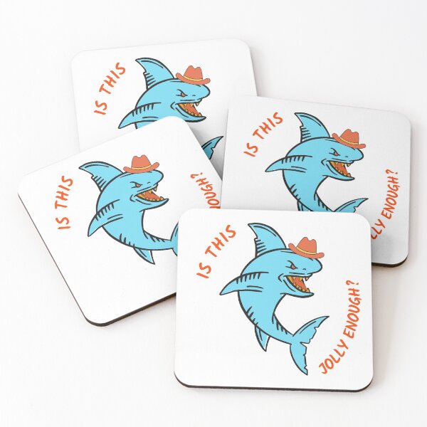Item preview, Is this jolly enough? (shark edition) designed and sold by sketchypages.