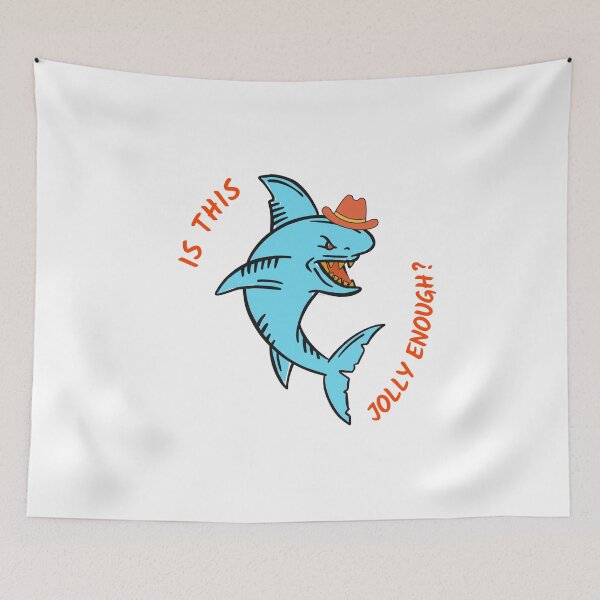 Item preview, Is this jolly enough? (shark edition) designed and sold by sketchypages.