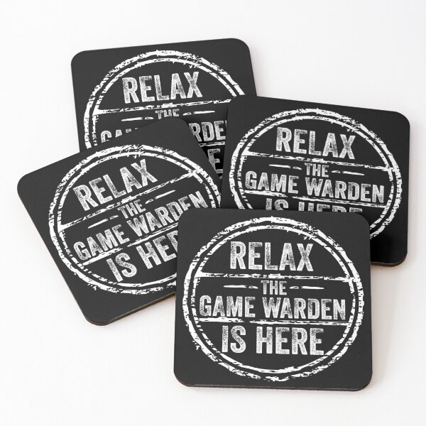 Item preview, Relax Game Warden is here designed and sold by Teelogic.