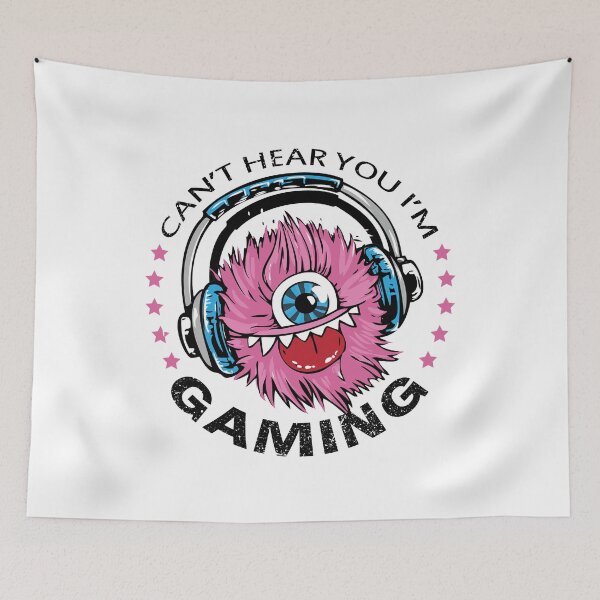 Item preview, Can't Hear You I'm Gaming designed and sold by hayatdesign.