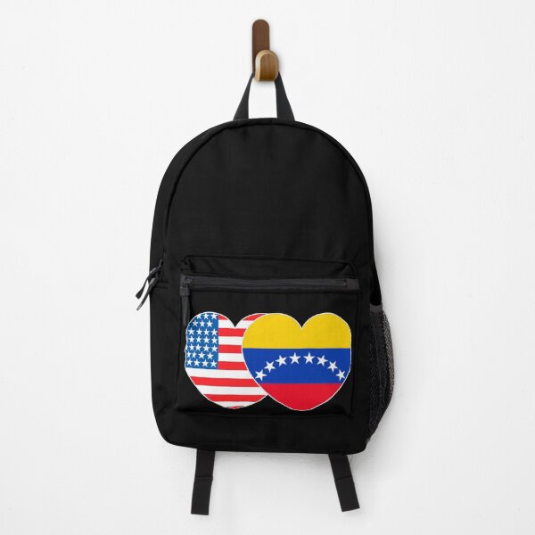 Item preview, Venezuela and USA Flag Twin Heart for Venezuelan Americans Patriotic designed and sold by Svo-.
