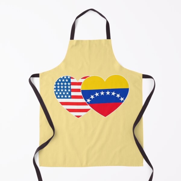 Aperçu de l'œuvre Drapeau jumeau Venezuela et États-Unis pour les Américains vénézuéliens patriotes créée et vendue par Svo-.