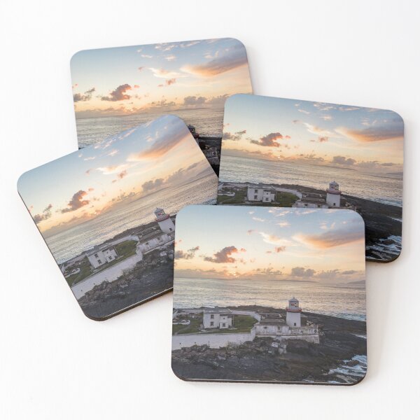 Item preview, Sunset Valentia Island Lighthouse Kerry  designed and sold by StephenPower.