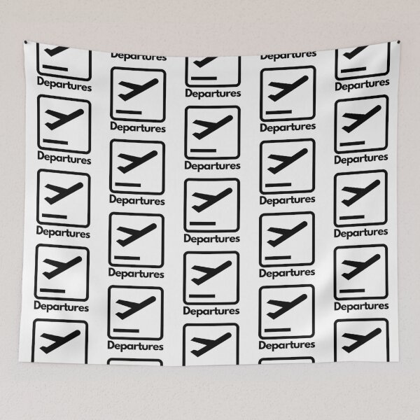 Item preview, Airport Departures Sign designed and sold by jetmike.
