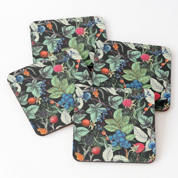 Item preview, Forest berries pattern designed and sold by RoyalPeople.