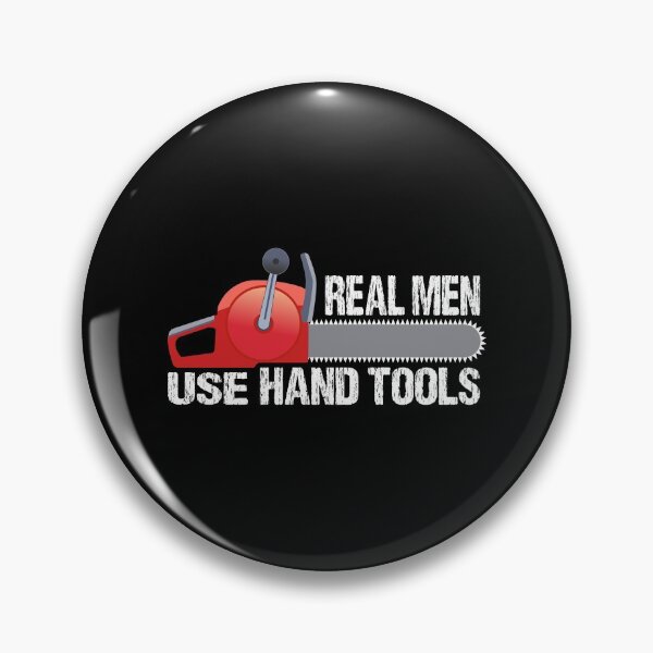 Item preview, Hand Tools Handyman Real Men Funny Woodworking Joke Gift designed and sold by MerchStudy.