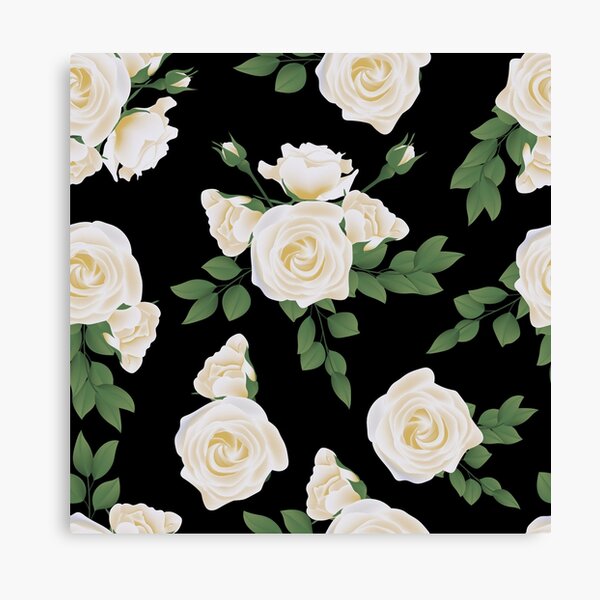Flower and bird Canvas Print
