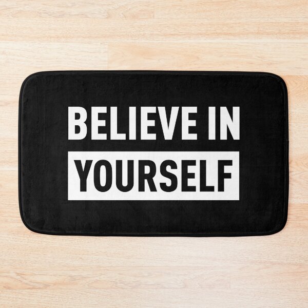 Item preview, BELIEVE IN YOURSELF (Black BG) designed and sold by FilipeFerreira.