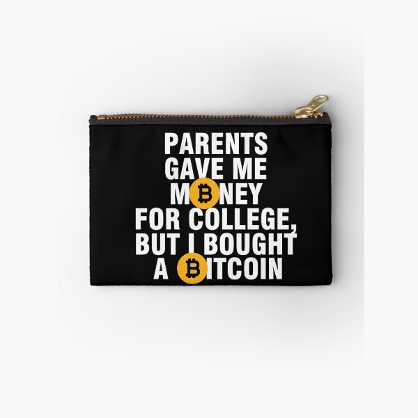 Item preview, I Bought A Bitcoin Funny Crypto Meme designed and sold by Urosek.