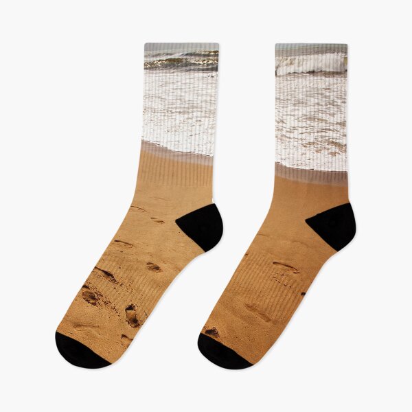 Item preview, Footsteps In The Sand On The Beach designed and sold by comcamworld.