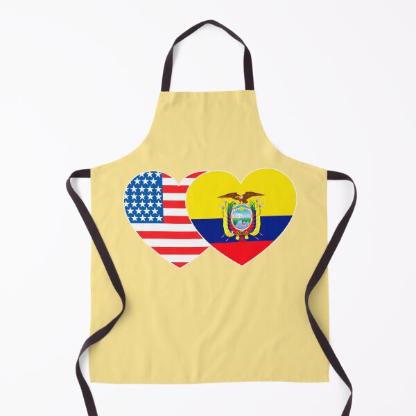 Artikelvorschau, Ecuador- und USA-Flaggen-Doppelherz für den ecuadorianischen Amerikaner patriotisch entworfen und verkauft von Svo-.