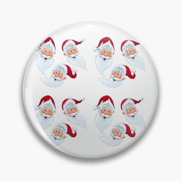 Item preview, Santa's faces designed and sold by Imakeyouhappy.