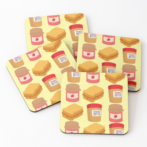 Item preview, Peanut Butter And Jam Sandwich Patterns designed and sold by casualism.