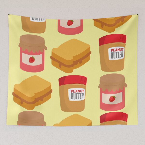 Item preview, Peanut Butter And Jam Sandwich Patterns designed and sold by casualism.