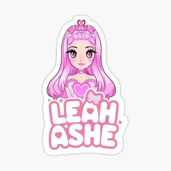 Love Leah Ashe Stickers Redbubble - try not to laugh roblox leah ashe