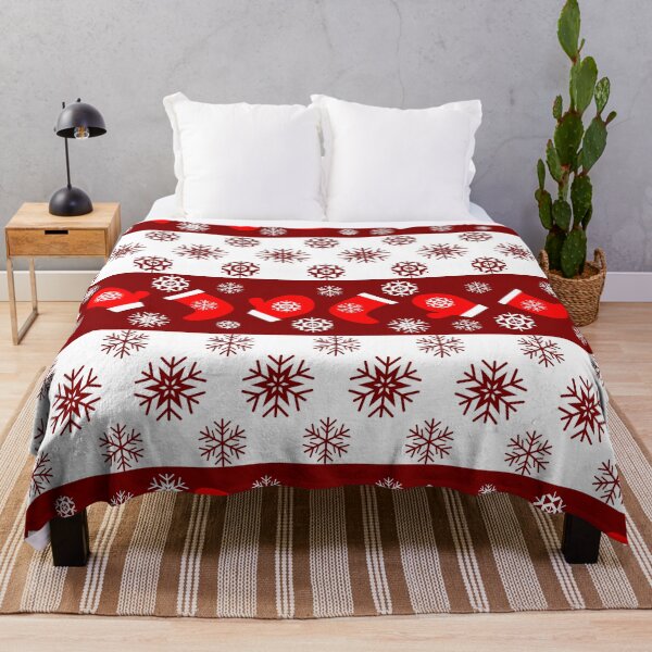 Item preview, christmas snowflakes pattern designed and sold by GetThatStuff.