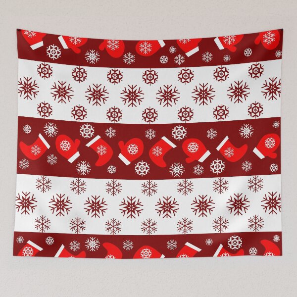 Item preview, christmas snowflakes pattern designed and sold by GetThatStuff.